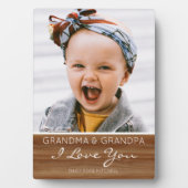 Ik hou van je roestrijke foto fotoplaat (voorkant)