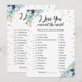 Ik hou van je rond het Vrijgezellenfeest. Kaart (Voorkant / Achterkant)