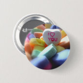 Ik hou van je ronde button 5,7 cm (Voorkant /achterkant)