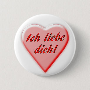 Ik hou van je ronde button 5,7 cm