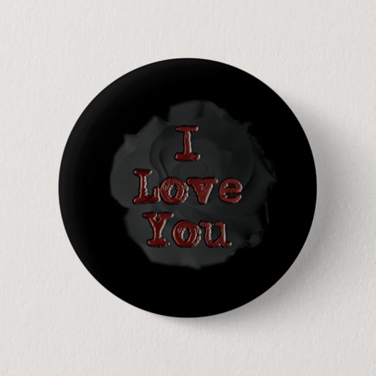 Ik hou van je ronde button 5,7 cm (Voorkant)