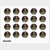 IK HOU VAN JE RONDE STICKER (Vel)