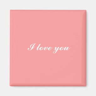Ik hou van je roze magneet