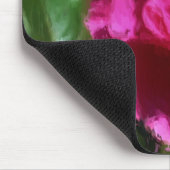 Ik hou van je roze Rose Muismat (Hoek)