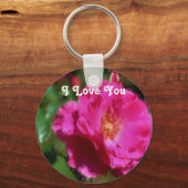 Ik hou van je roze roze roze Sleutelhanger (Voorkant)