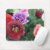 Ik hou van je rozen tuinmousepad muismat (Met muis)