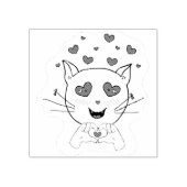 Ik hou van je Rubber Stamps Rubberstempel (Afrduk)