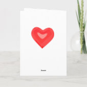 Ik hou van je Schmoopy Valentijnsdag Card Feestdagen Kaart (Achterkant)
