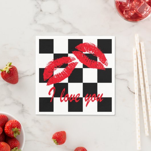 Ik hou van je servet (Insitu)