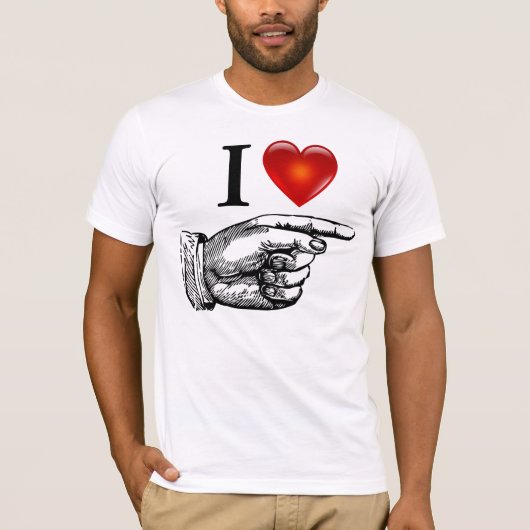 Ik hou van je Shirt (Voorkant)