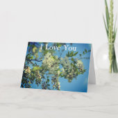 Ik hou van je sint-jansbrood op maat kaart (Voorkant)