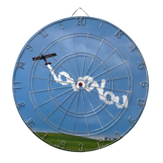 Ik hou van je skywriting dartbord (Voorkant)