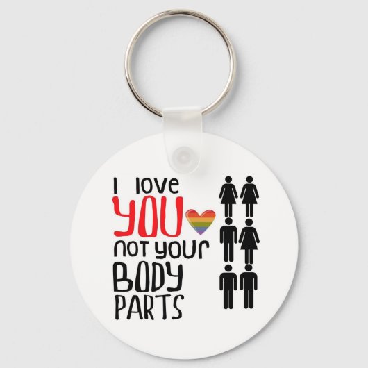 Ik hou van je sleutelhanger (Voorkant)