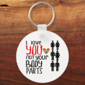 Ik hou van je sleutelhanger (Voorkant)