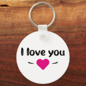 Ik hou van je sleutelhanger (Voorkant)