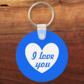 "Ik hou van je" Sleutelhanger (Voorkant)