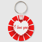Ik hou van je sleutelhanger (Voorkant)