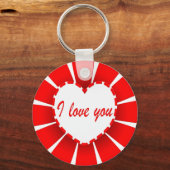 Ik hou van je sleutelhanger (Voorkant)