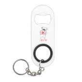 "Ik hou van je sleutelhanger en flesopener Mini Flessenopener (Voorkant)