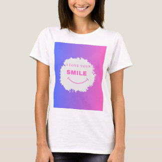 IK HOU VAN JE SMILE T SHIRT
