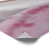 "Ik hou van je" Snoep close-up poster (Hoek)