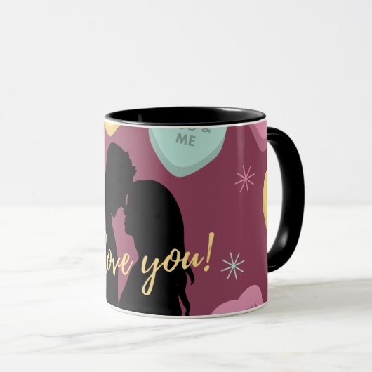 Ik hou van je Snoep... Mok (Voorkant rechts)