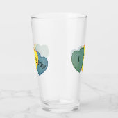 Ik hou van je Snoep Valentijn Glas (Rechts)
