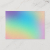 "Ik hou van je stam" Kaarten die dit doen Visitekaartje (Achterkant)