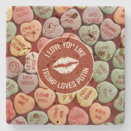 IK HOU VAN JE... STENEN ONDERZETTER