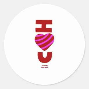 Ik hou van je Sticker