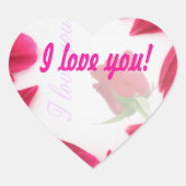 Ik hou van je - Stickers (Voorkant)