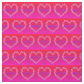 Ik hou van je stof roze achtergrond (Close Up)
