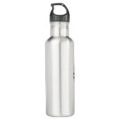 Ik hou van je | Straatkunst Urban Heart Waterfles (Achterkant)