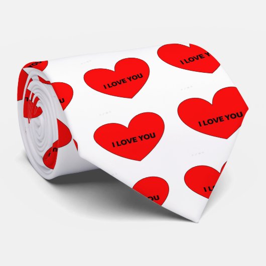 Ik hou van je stropdas (Opgerold)