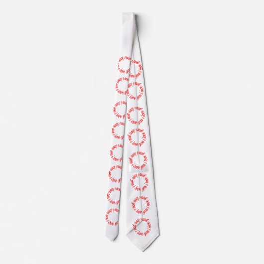 Ik hou van je stropdas voor bruinvissen of Stropda (Achterkant)