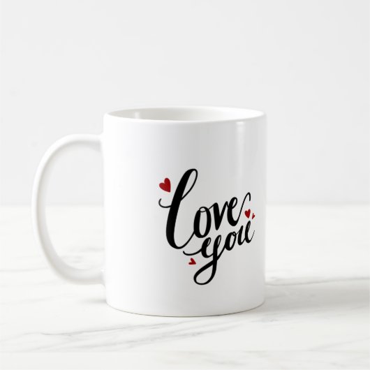 Ik hou van je Sweet Design Koffiemok (Links)