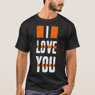 Ik hou van je t-shirt