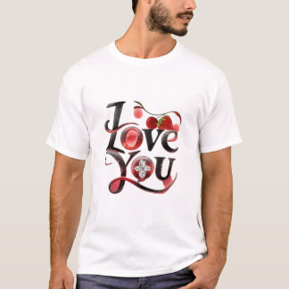 Ik hou van je t-shirt