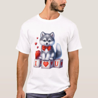Ik hou van je t-shirt