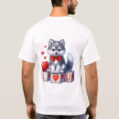 Ik hou van je t-shirt (Achterkant)