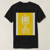 Ik hou van je t-shirt (Design voorkant)