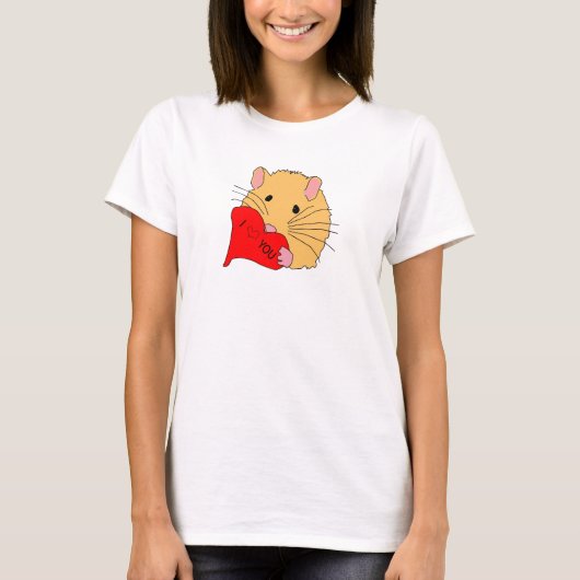 Ik hou van je - t-shirt (Voorkant)