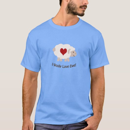 Ik hou van je! t-shirt (Voorkant)