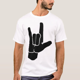 Ik hou van je T-shirt tekenen