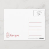 Ik hou van je taal briefkaart (Achterkant)