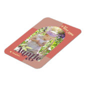 Ik hou van je tante Retro foto Magneet (Linkerzijde)