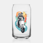 "Ik hou van je" Tanya & Greg - De Witte Lotus Blikvorm Glas (Voorkant)