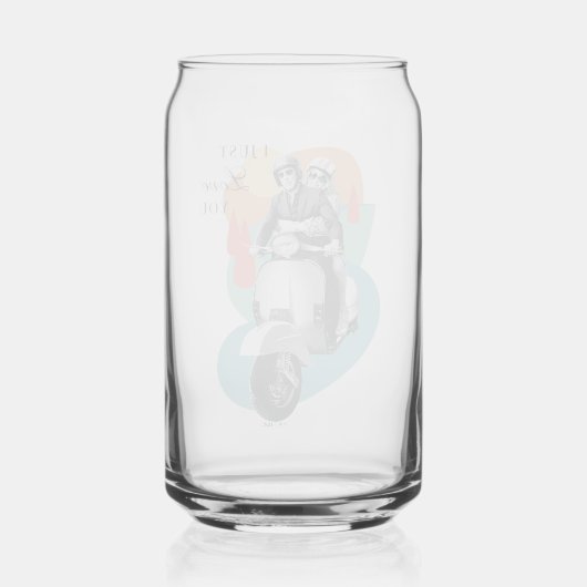 "Ik hou van je" Tanya & Greg - De Witte Lotus Blikvorm Glas (Achterkant)