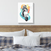 "Ik hou van je" Tanya & Greg - De Witte Lotus Canvas Afdruk (Insitu (Slaapkamer))