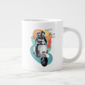 "Ik hou van je" Tanya & Greg - De Witte Lotus Grote Koffiekop (Rechts)